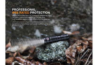 Fenix E09R 600 Lumens Rechargeable High-Output LED Flashlight