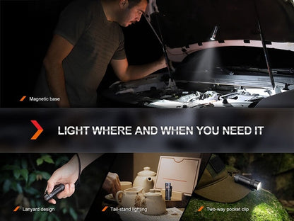 Fenix E18R V2.0 Ultra-Compact Rechargeable Flashlight