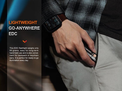 Fenix E18R V2.0 Ultra-Compact Rechargeable Flashlight
