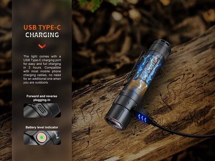 Fenix E35R Rechargeable High-Performance EDC Flashlight Fenix 