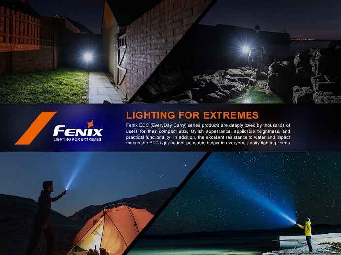 Fenix E35R Rechargeable High-Performance EDC Flashlight Fenix 