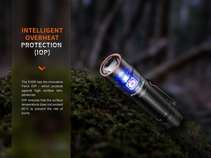 Fenix E35R Rechargeable High-Performance EDC Flashlight