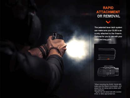 Fenix GL06-365 Compact Pistol Tactical Light