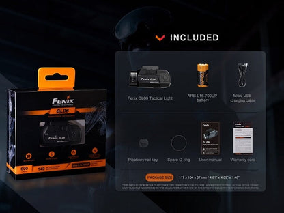 Fenix GL06-365 Compact Pistol Tactical Light