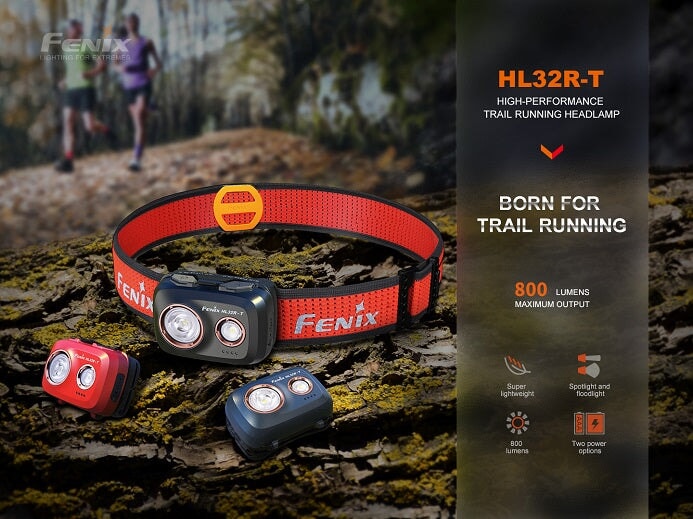 Fenix HL32R-T High-Performance Rechargeable Headlamp