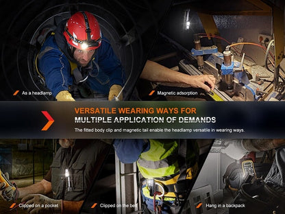 Fenix HM71R Multifunctional Rechargeable Headlamp