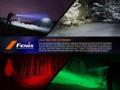 FENIX HT32 Outdoorsman Flashlight with Red, Green, White Outputs