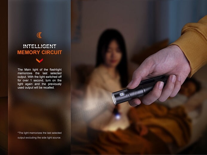 FENIX LD12R Dual Lightsource Multipurpose Rechargeable Flashlight