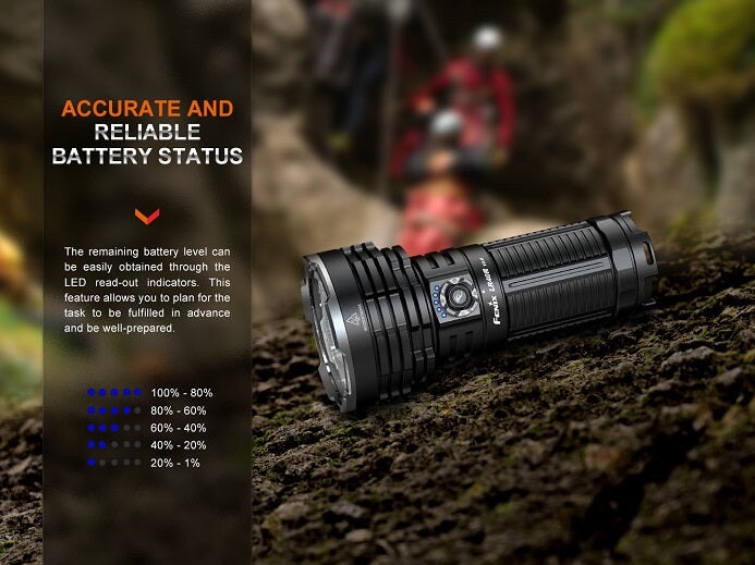 Fenix LR40R V2.0 Rechargeable 15000 Lumen Flashlight