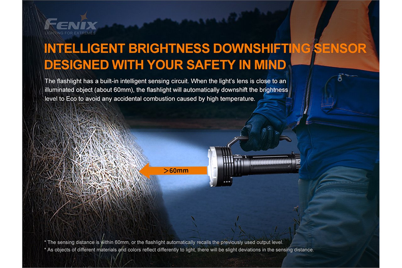 Fenix LR80R 18000 Lumens Rechargeable LED Searchlight