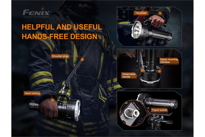 Fenix LR80R 18000 Lumens Rechargeable LED Searchlight