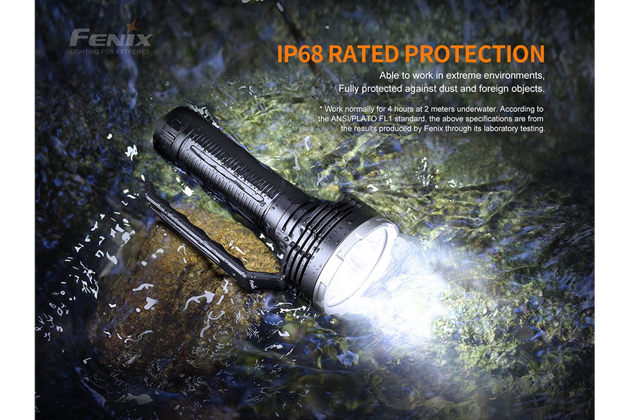 Fenix LR80R 18000 Lumens Rechargeable LED Searchlight