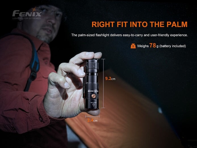 Fenix PD25R Rechargeable Compact Flashlight Flashlight Fenix 