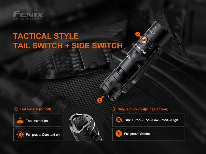 Fenix PD25R Rechargeable Compact Flashlight
