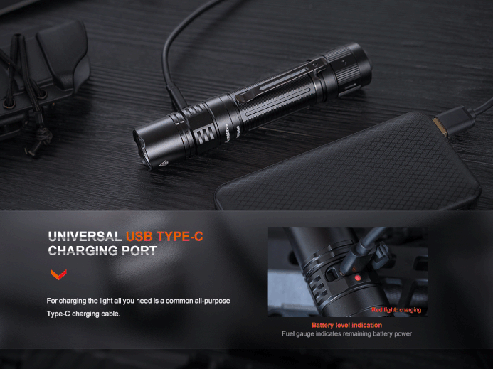 Fenix PD36R Pro Heavy-Duty Rechargeable Tactical Flashlight