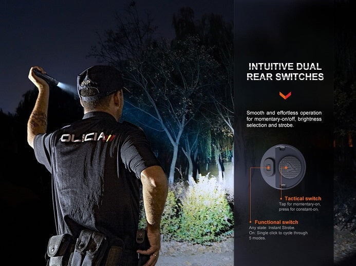 Fenix PD36R Pro Heavy-Duty Rechargeable Tactical Flashlight