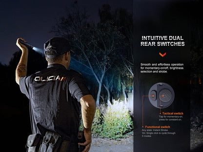 Fenix PD36R Pro Heavy-Duty Rechargeable Tactical Flashlight