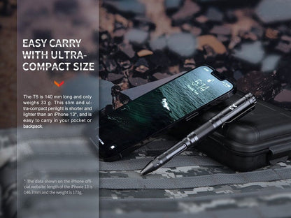 Fenix T6 Tactical Penlight - Options