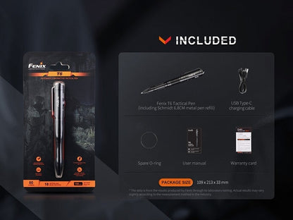 Fenix T6 Tactical Penlight - Options