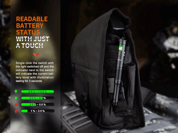 Fenix T6 Tactical Penlight - Options