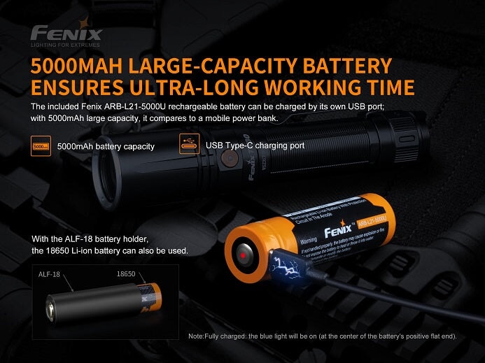 Fenix TK30 Class 1 white laser Tactical Flashlight Flashlight Fenix 