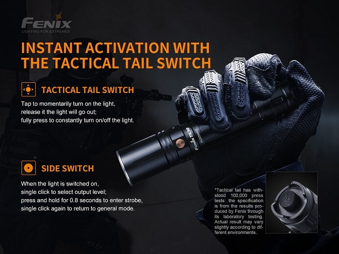 Fenix TK30 Class 1 white laser Tactical Flashlight Flashlight Fenix 