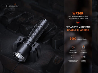 Fenix WF26R High-Performance Cradle Charging Duty Flashlight