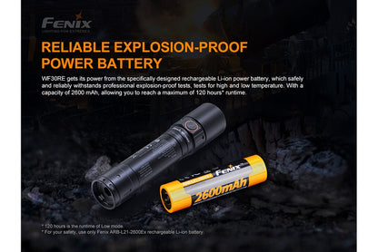 Fenix WF30RE Intrinsically Safe Flashlight