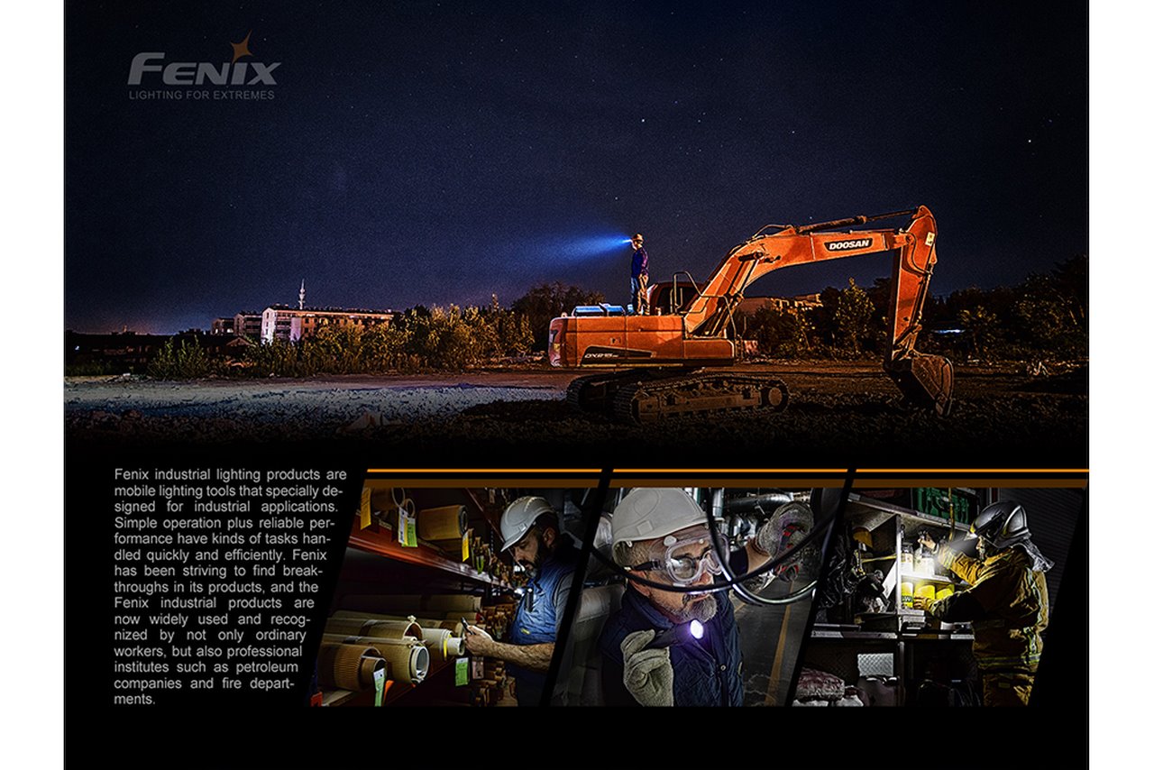 Fenix WF30RE Intrinsically Safe Flashlight