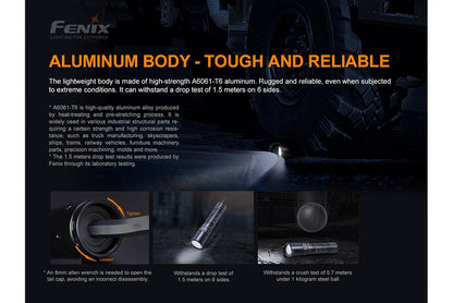 Fenix WF30RE Intrinsically Safe Flashlight