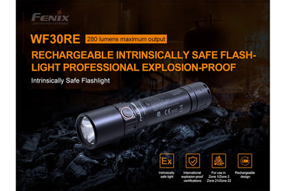 Fenix WF30RE Intrinsically Safe Flashlight