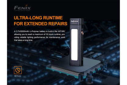 Fenix WT16R 300 Lumens Rechargeable LED Work Flashlight