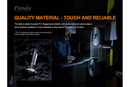 Fenix WT16R 300 Lumens Rechargeable LED Work Flashlight