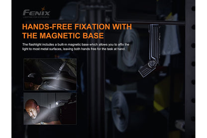 Fenix WT25R 1000 Lumens Rechargeable LED Work Flashlight