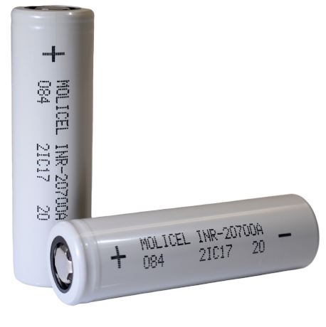 Bateria - Molicel - INR-20700A - 20700