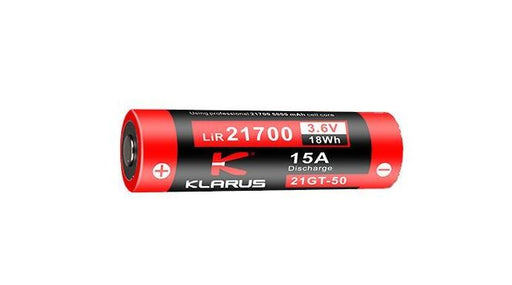 Klarus 21GT-50 21700 5000 mAh Rechargeable Battery Rechargeable Batteries Klarus 