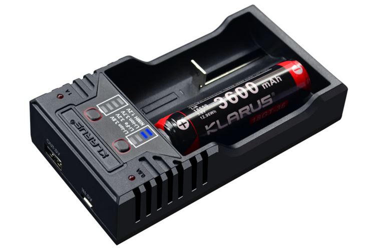 Klarus K2 Dual-Slot Smart Battery charger