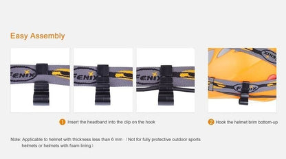 Fenix ALD-02, Helmet Attachment Hook Set
