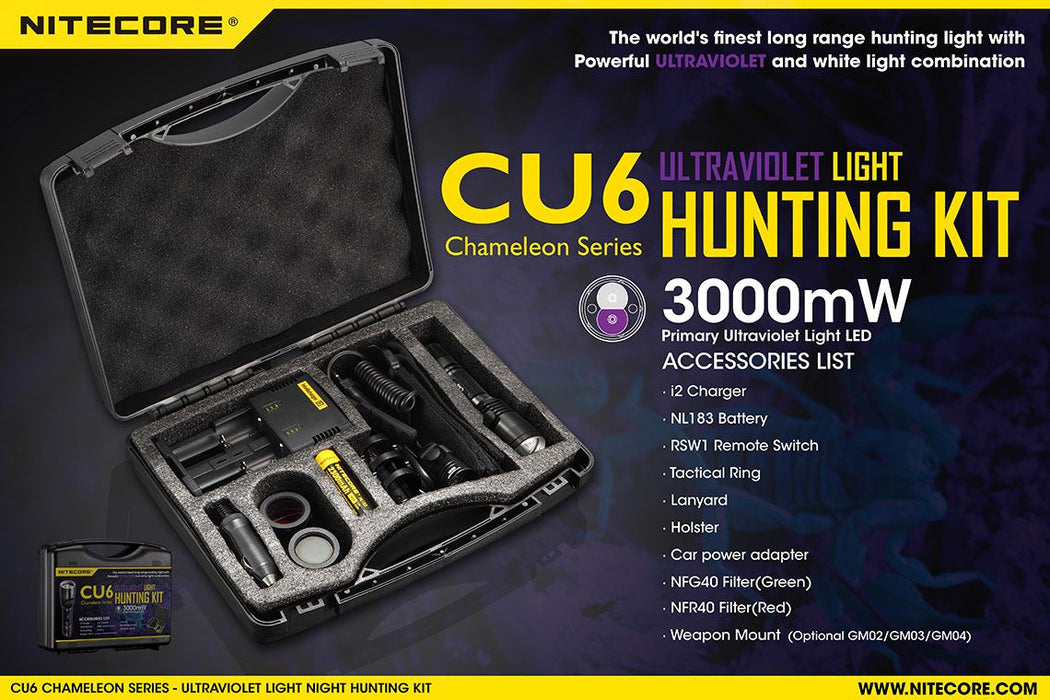 Nitecore CU6 Hunting Kit Hunting Kit Nitecore 