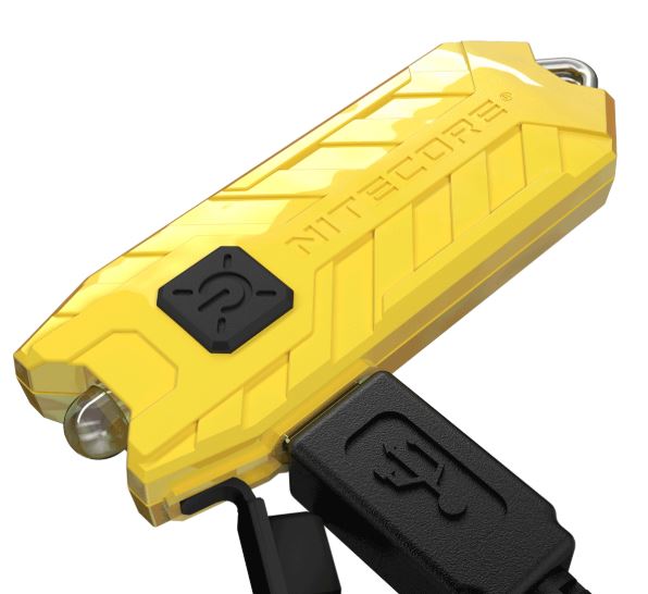 Nitecore Tube 45 Lumens USB Rechargeable LED Keylight - Choice of Colors Keychain Rechargeable LED Flashlight Nitecore Yellow 