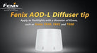 Fenix AOD-L Flashlight Diffuser (Large) Flashlight Accessories Fenix 