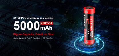 Klarus 21GT-50 21700 5000 mAh Rechargeable Battery