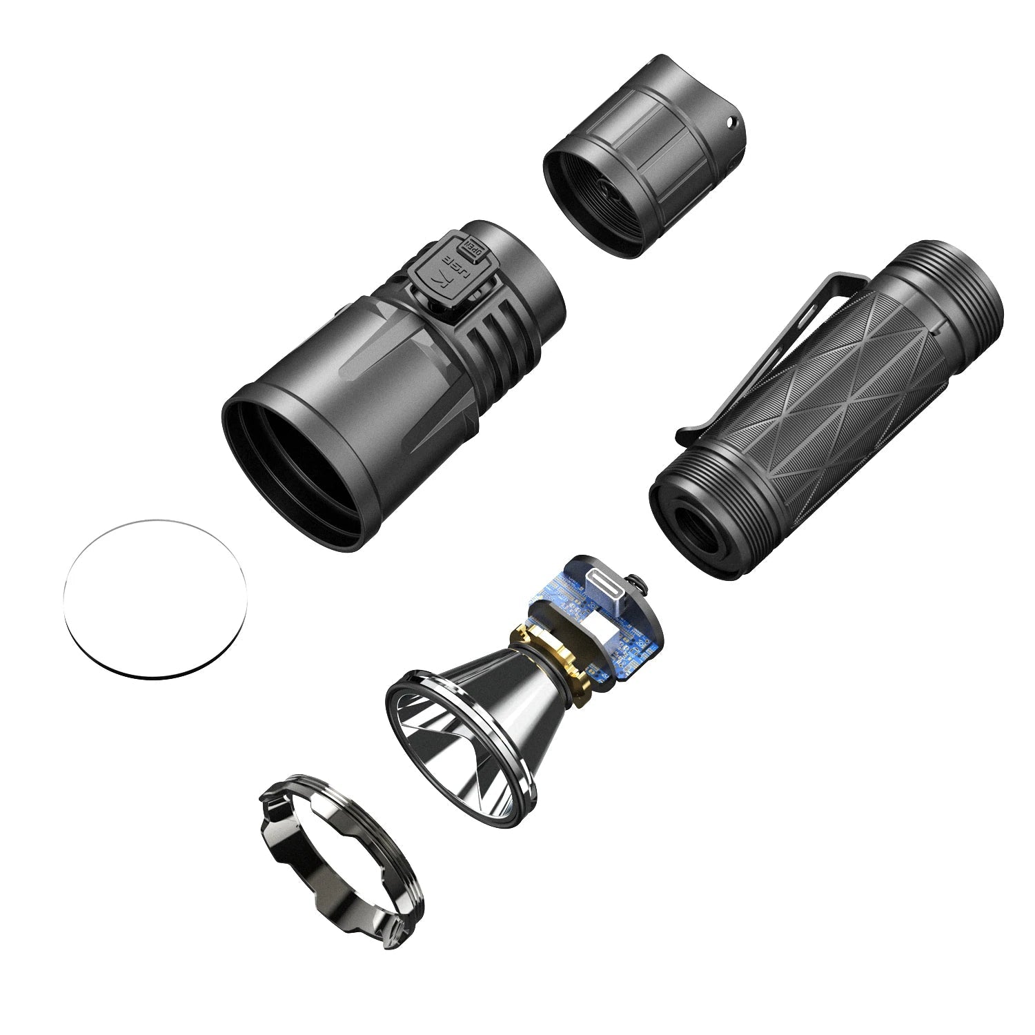 Klarus XT21X Pro Tactical flashlight - 4400 lumens