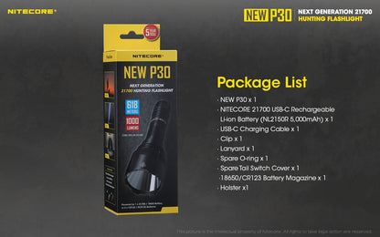 Nitecore New P30 LED Flashlight