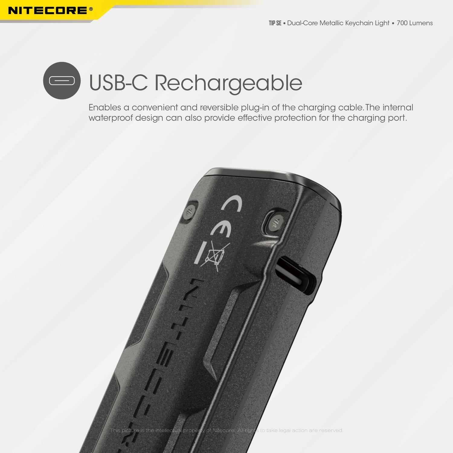 Nitecore TIP SE 700 Lumens Keychain EDC Flashlight