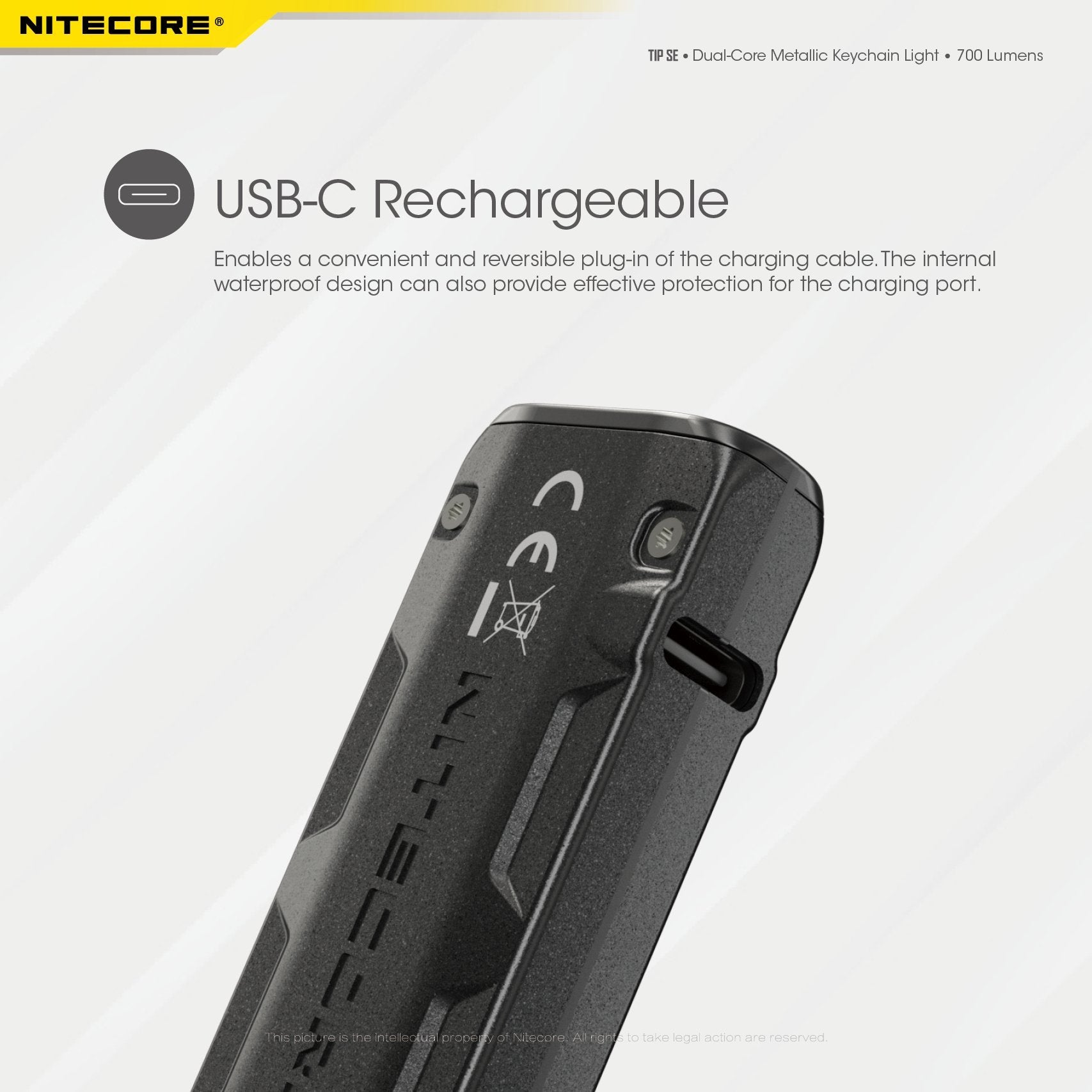 Nitecore TIP SE 700 Lumens Keychain EDC Flashlight