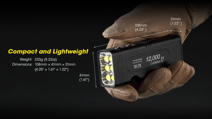 Nitecore TM12K 12000 Lumens Handheld Flashlight