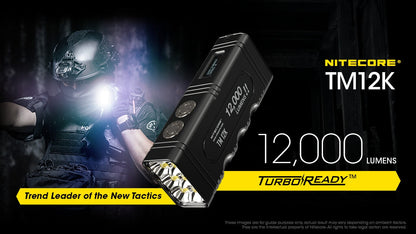 Nitecore TM12K 12000 Lumens Handheld Flashlight